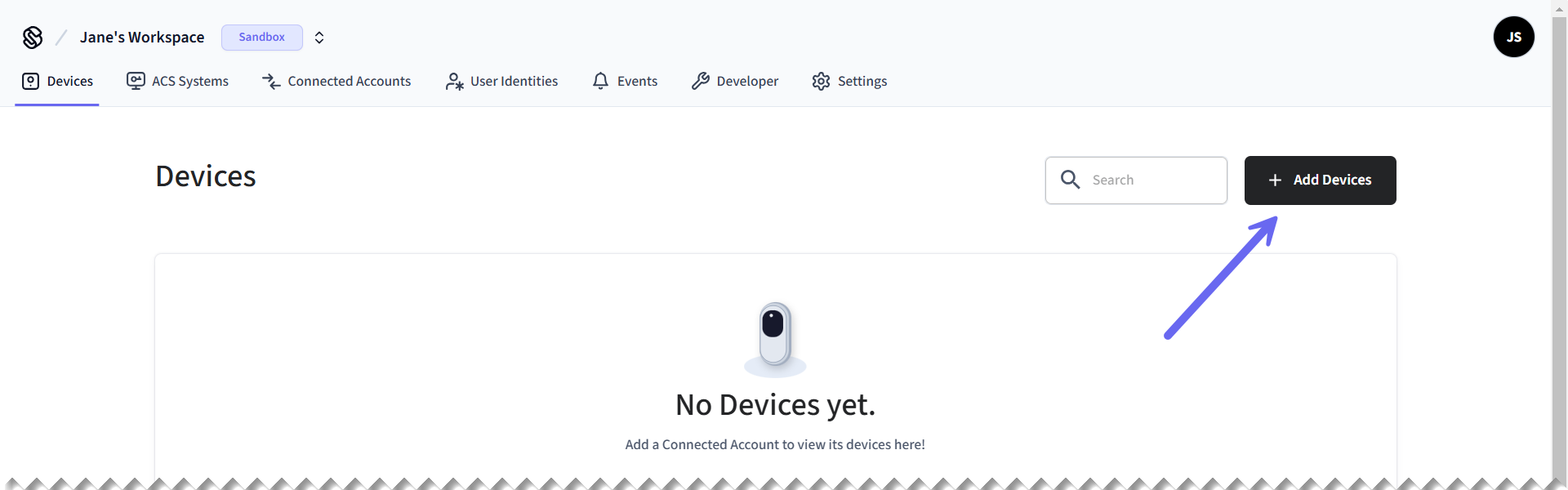 You can also use the Seam Console to add devices.